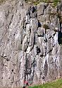 Rock Climbers at Traprain